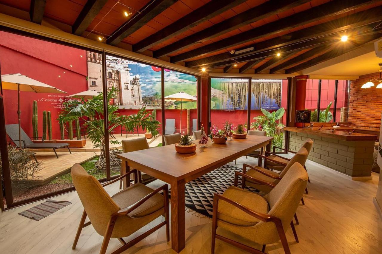 Hotel La Casona Colorada San Felipe Del Agua Oaxaca Zewnętrze zdjęcie